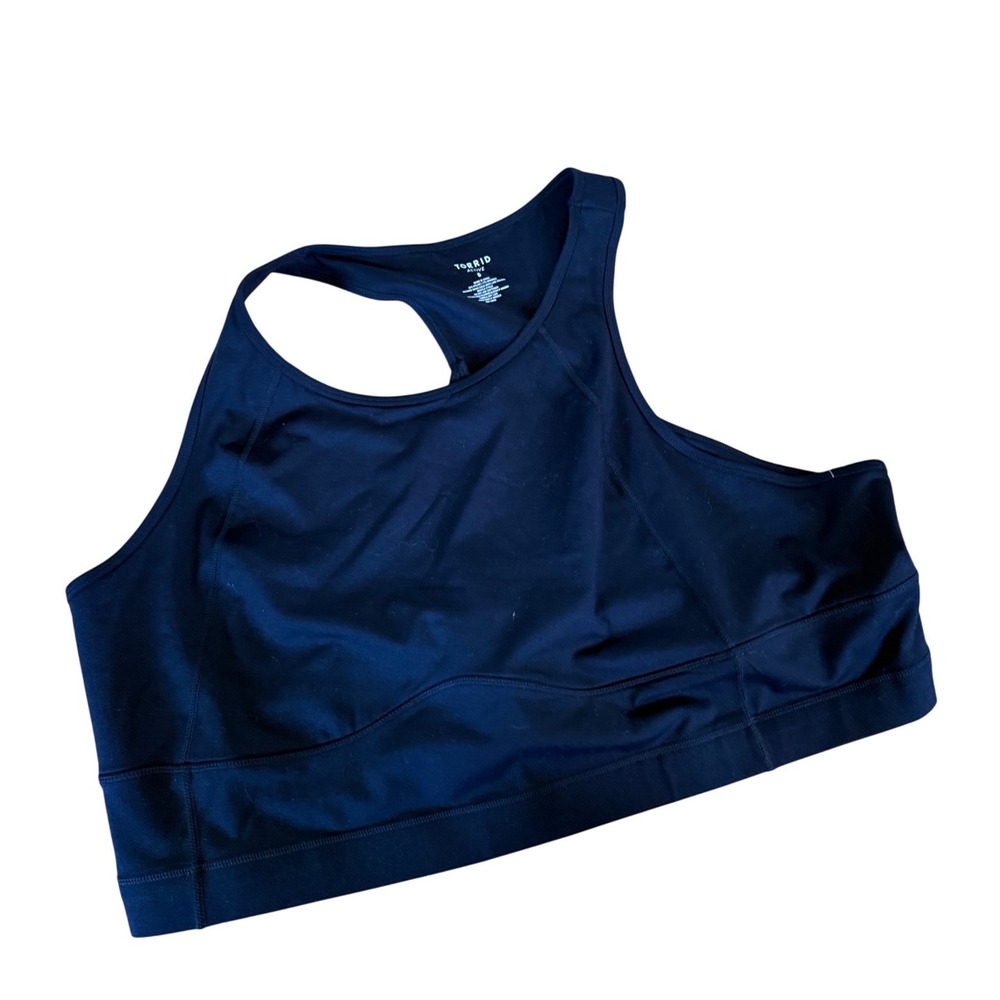 NWT Torrid Active black sports bra 6x activewear